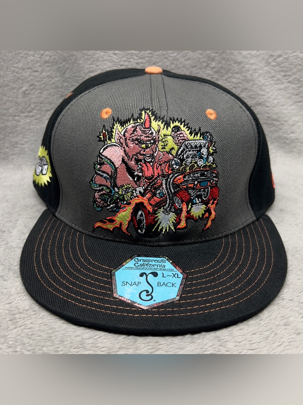 Grassroots California 420 Limited Edition Lollapalooza Snapback Hat Men's L/XL
